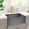 Nantucket Sinks 23-Inch Farmhouse Fireclay Sink with Concrete Finish FCFS2418S-Concrete - alternate 3